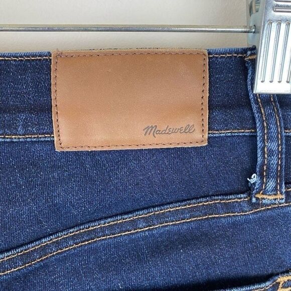Madewell 9” High Rise Skinny Crop Blue Size 25 - Picture 5 of 8